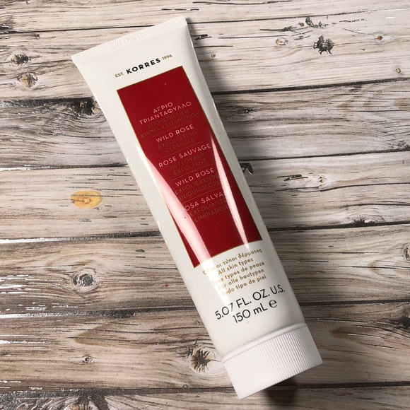 wild rose exfoliating cleanser